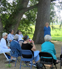 St. Vrain Valley Storyteller meetings are FUN!! Often held outside when nice weather.