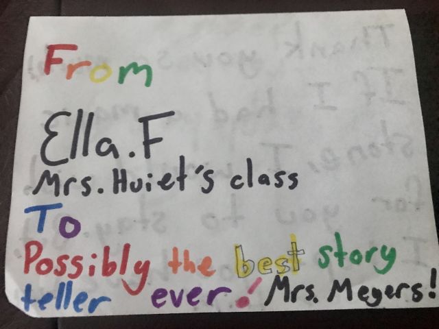 Thank you from Ella